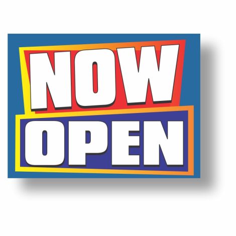 Now Open - Quickie Auto Sign