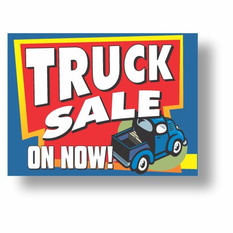 Truck Sale - Quickie Auto Sign