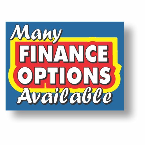 Many Finance Options - Quickie Auto Sign