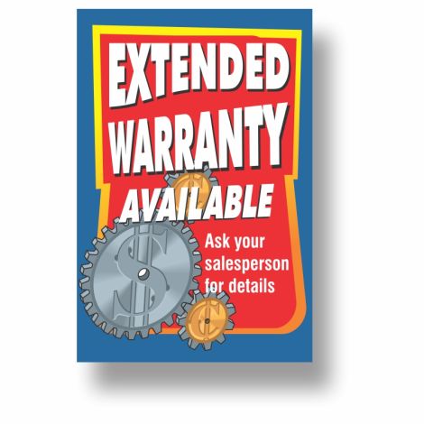 Extended Warranty - Coroplast Pole Sign