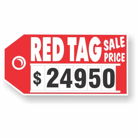 Red Tag Pricer Kits - Red Tag Sale