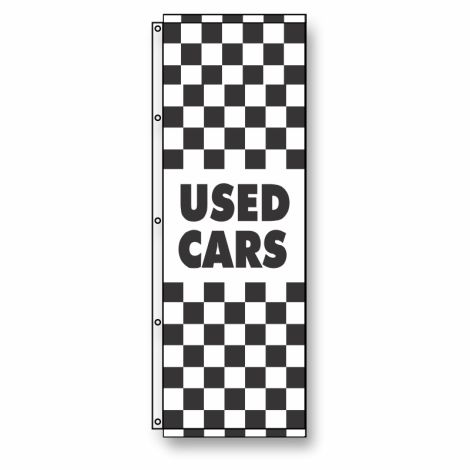 Used Cars Checkered Dealership Flag