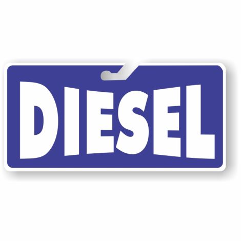 Coroplast Windshield Signs - Diesel (Blue)