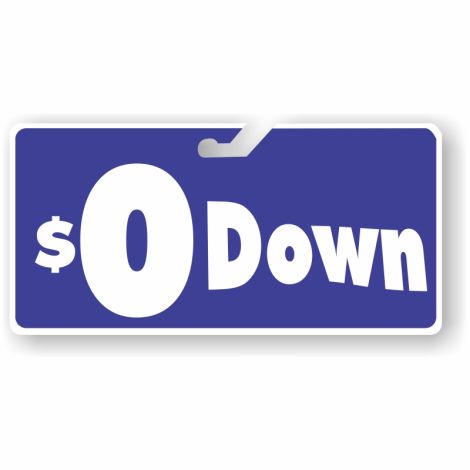Coroplast Windshield Signs - $0 Down