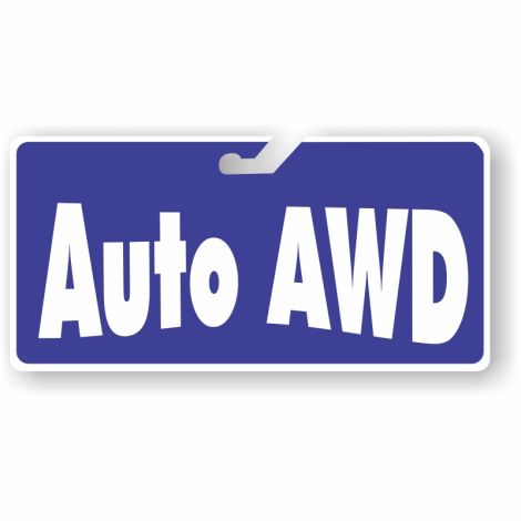 Coroplast Windshield Signs - Auto AWD