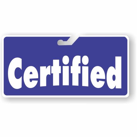 Coroplast Windshield Signs - Certified