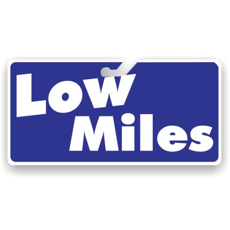 Coroplast Windshield Signs - Low Miles