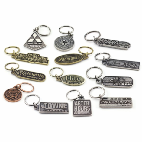 The “Classic“ Custom Metal Key Tags