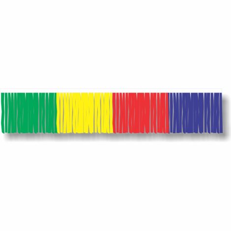 Poly Plastic Hula Streamers - Multi-Coloured