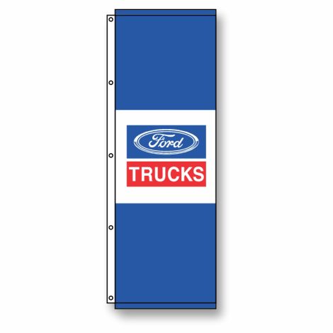 Tri-Panel Dealership Flag - Ford Trucks