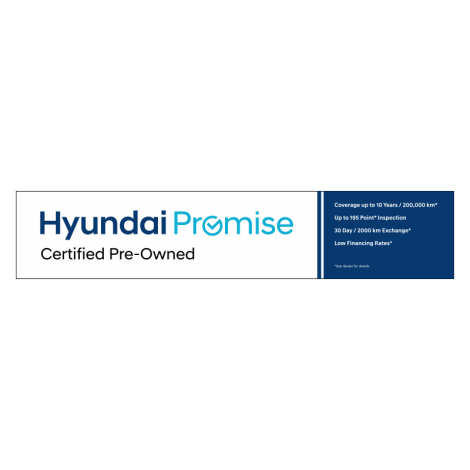 Hyundai Promise CPO Points Decals