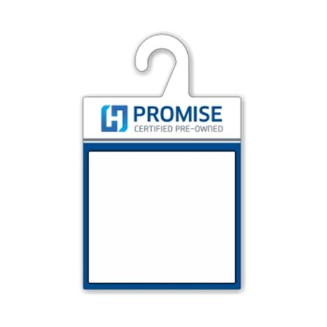 H-Promise CPO Dry Erase Rear-View Mirror Tags