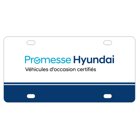 Plaques Promesse Hyundai