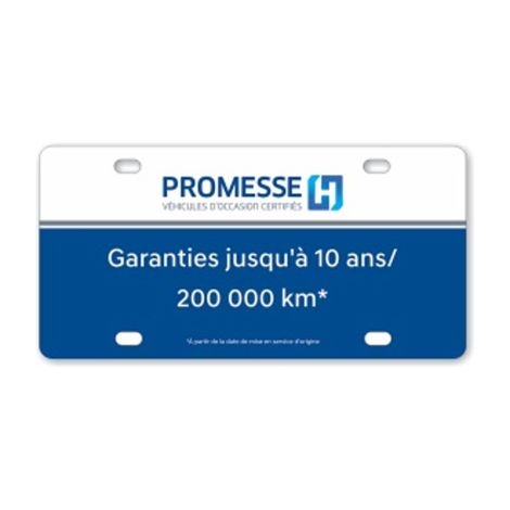 H-Promesse Plaques - 10 ANS