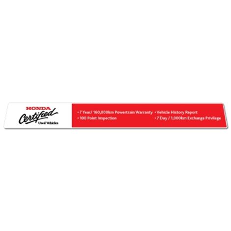 HCPO Windshield Topper Decal - Points