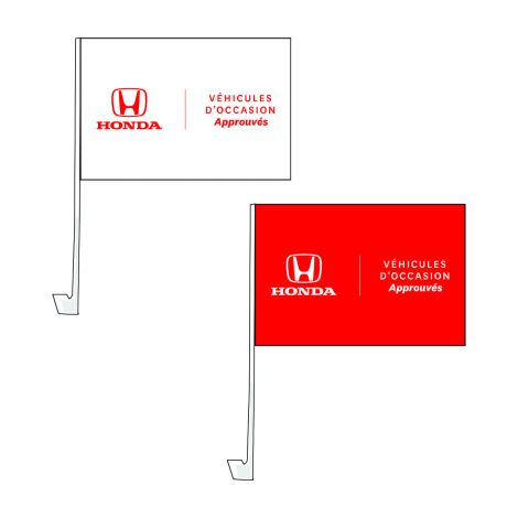 Drapeaux pour veitre Honda Approuvés