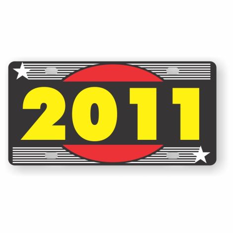 Hot Spot Year Plate - 2011