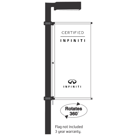 Flagmaster 360 for Infiniti Certified Program Flags