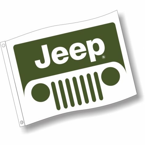 Standard 3' x 5' Flag - Jeep