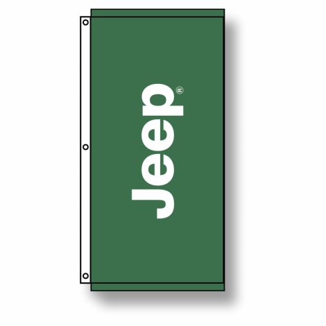 Digital Print Dealership Flags - Jeep (3.5' x 7')