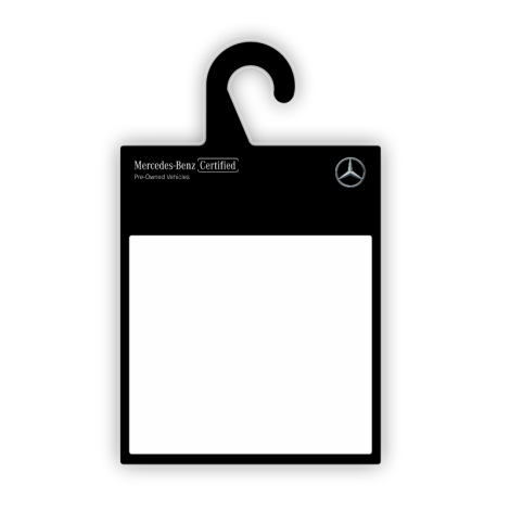 Mercedes-Benz Certified Dry Erase Mirror Tags