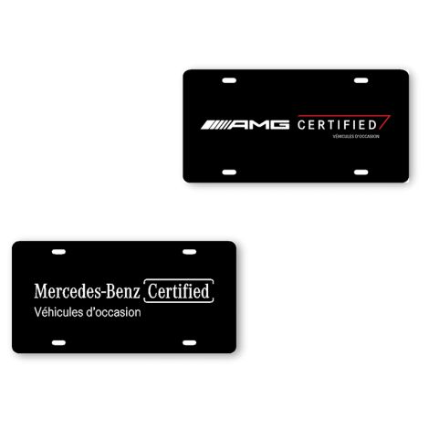 Plaques Certifiés Mercedes-Benz