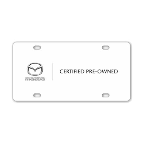 Mazda CPO Front Plate