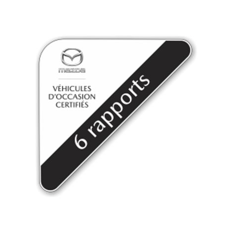 Autocollant de coins Mazda VOC - 6 rapports