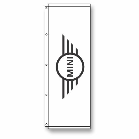 Digital Print Dealership Flags - Mini (3.5' x 10')