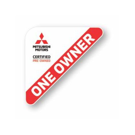 Mitsubishi Motors Corner Decals - One Owner