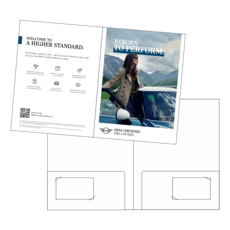 Mini Certified Presentation Folders