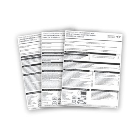 Formulaires Et Listes De Vérification VOC Mini