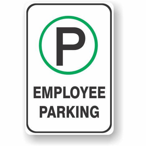 Employee Parking - Metal Parking Sign
