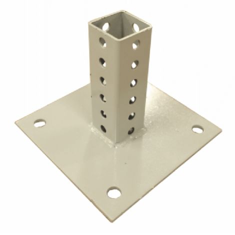 Square Channel Pole Mountings