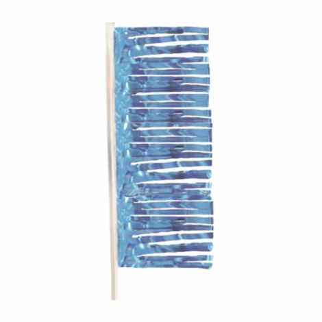 Metallic Antenna Fringe - Blue