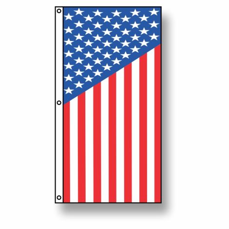 Stars & Stripes Banner Flag 3.5' x 7'