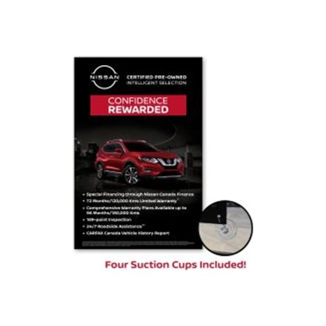Nissan CPO Double Sided Poster