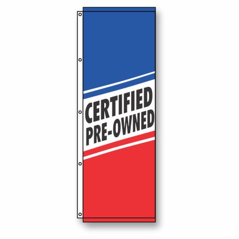 Certified Pre-Owned Banner Flag
