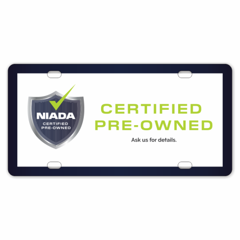 NIADA Certified Front Plate