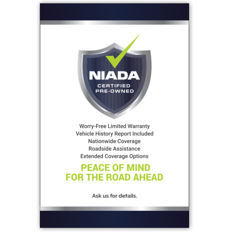 NIADA Certified Magic Cling Decals