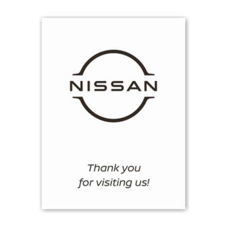 Nissan Service Lane Paper Floor Mats