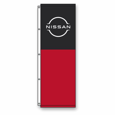 Digital Print Dealership Flags - Nissan