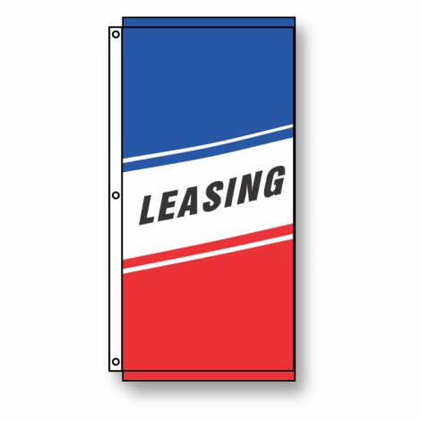 Leasing Banner Flag 3.5' x 7'