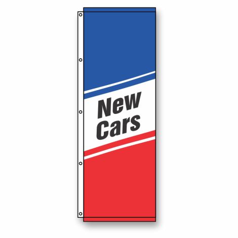 New Cars Banner Flag