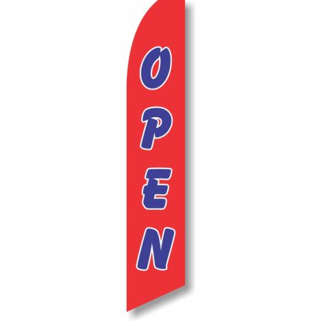 Swooper Flag - 'Open' (Flag Only)