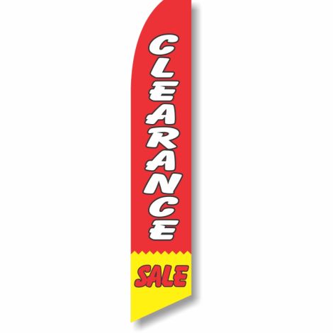 Swooper Flag - 'Clearance Sale' Flag Only
