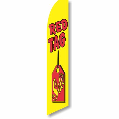 Swooper Flag - 'Red Tag' Flag Only
