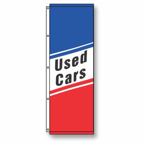 Used Cars Banner Flag 3.5' x 10'