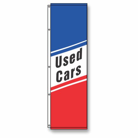 Used Cars Banner Flag 4.5' x 14'