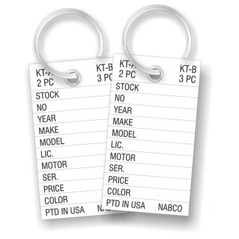 Paper Card Stock Key Tags